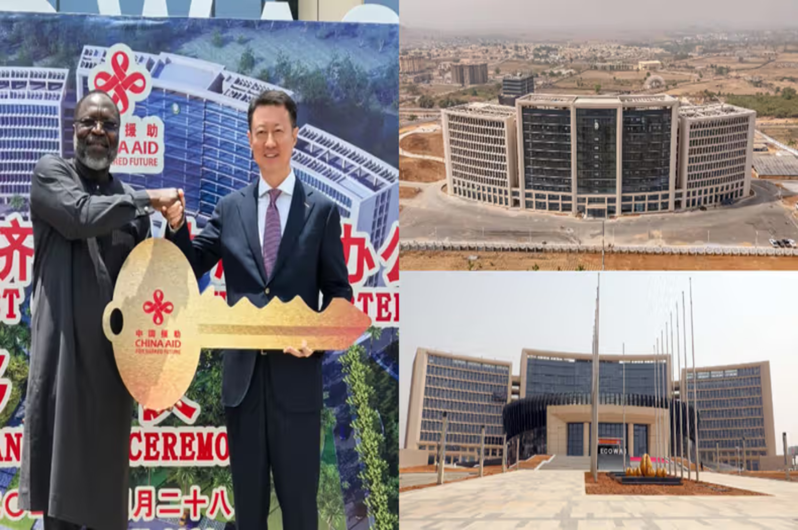 China hands over $56.5 million ECOWAS headquarters in Abuja